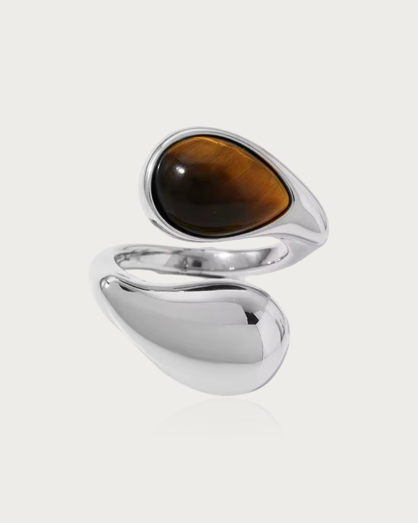 Tiger’s Eye Wrap Around Ring