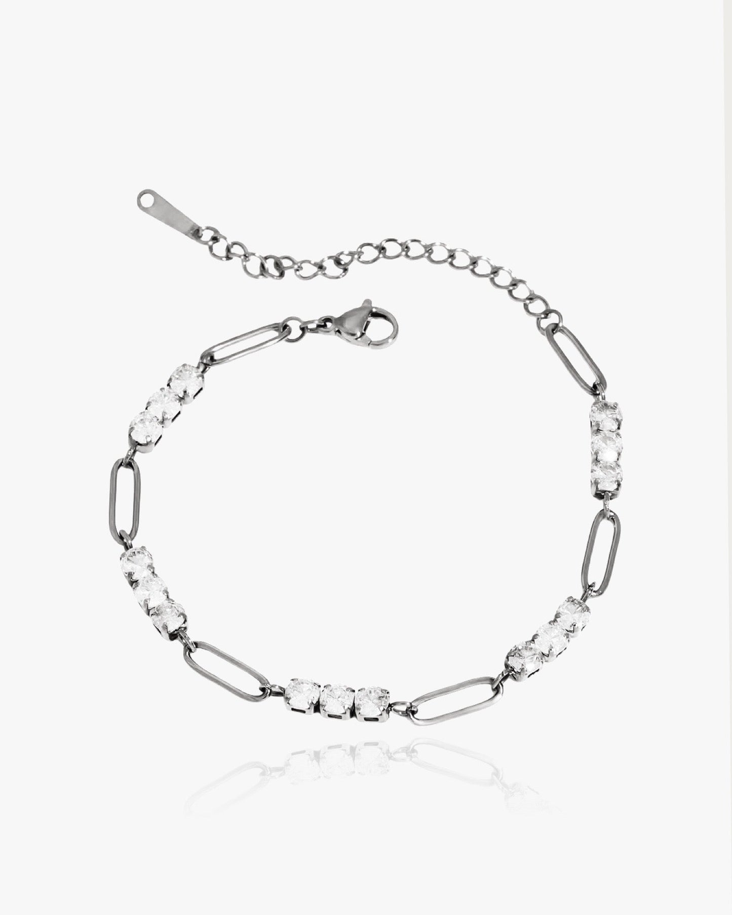 Triple Gemstone Bracelet