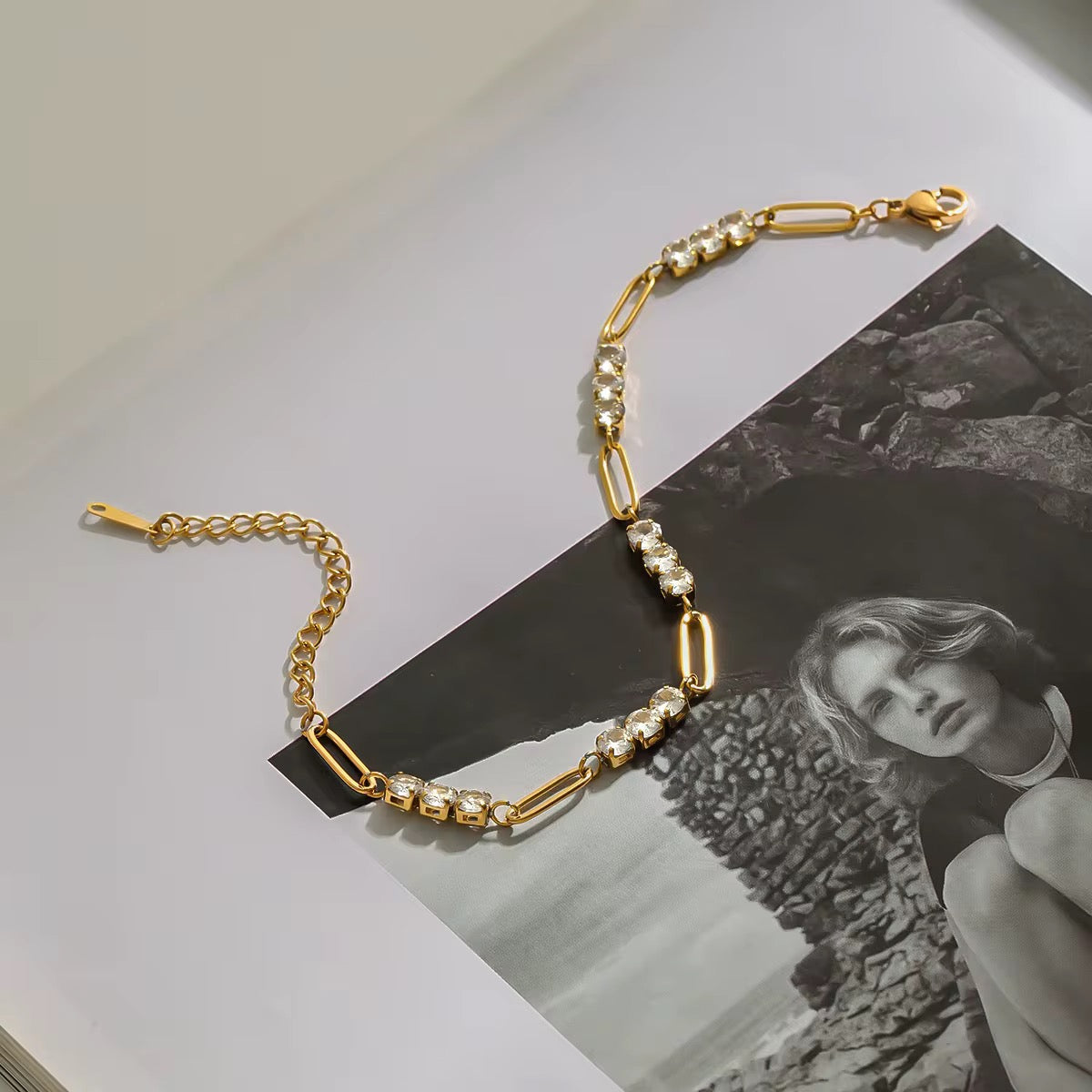 Triple Gemstone Bracelet