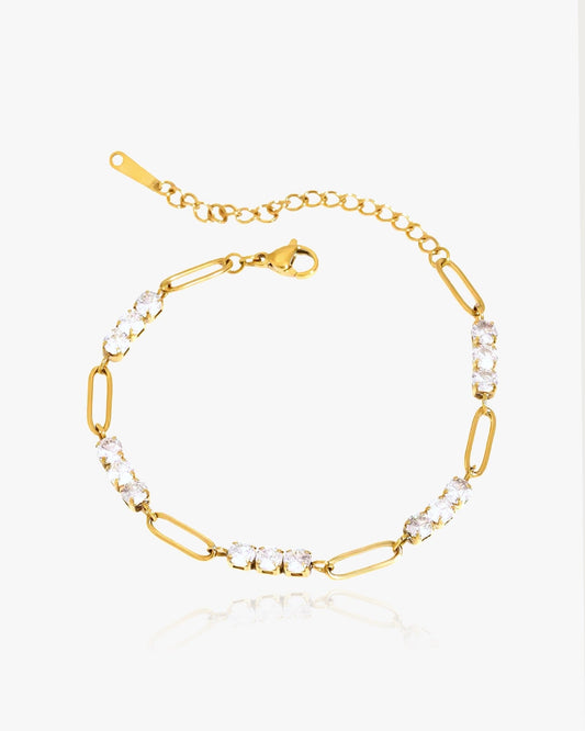 Triple Gemstone Bracelet