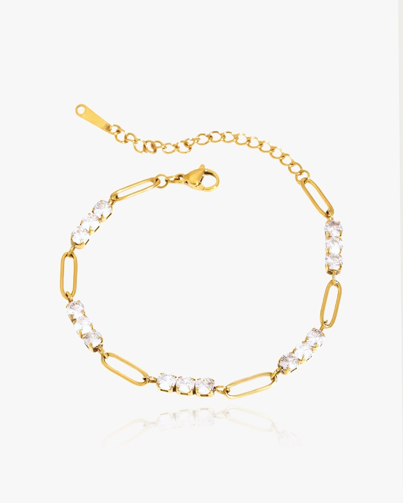 Triple Gemstone Bracelet