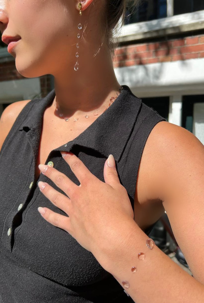 Water Drop Necklace Set