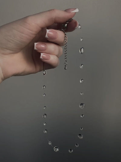 Water Drop Necklace Set