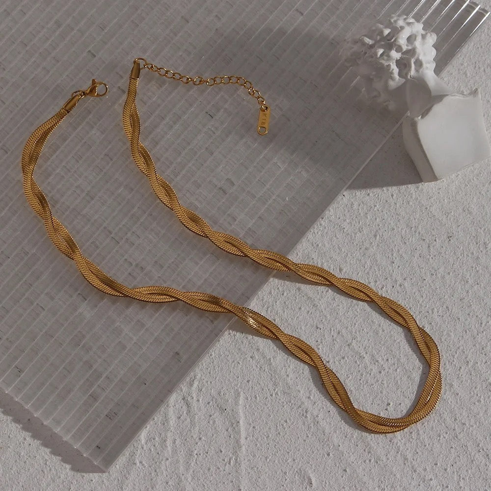 Wave Snake Chain
