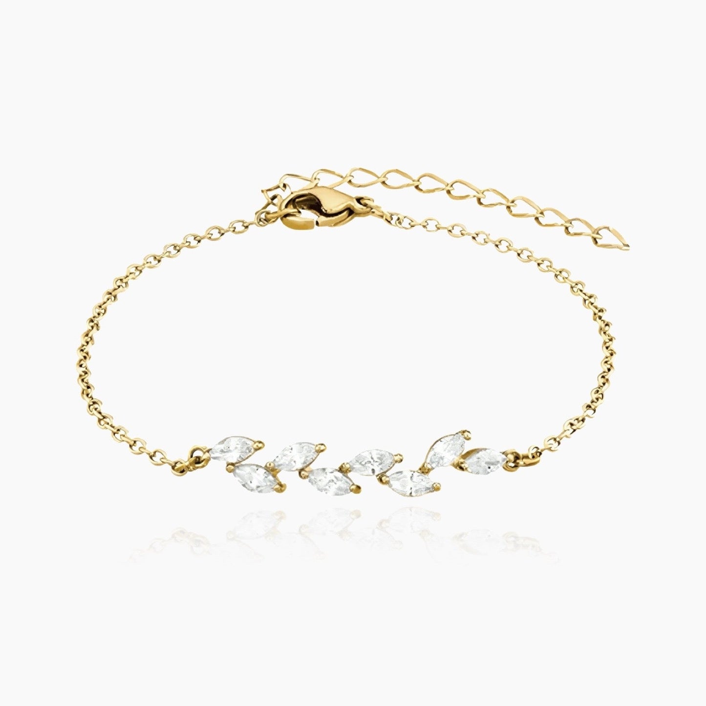 Wheat Crystal Bracelet