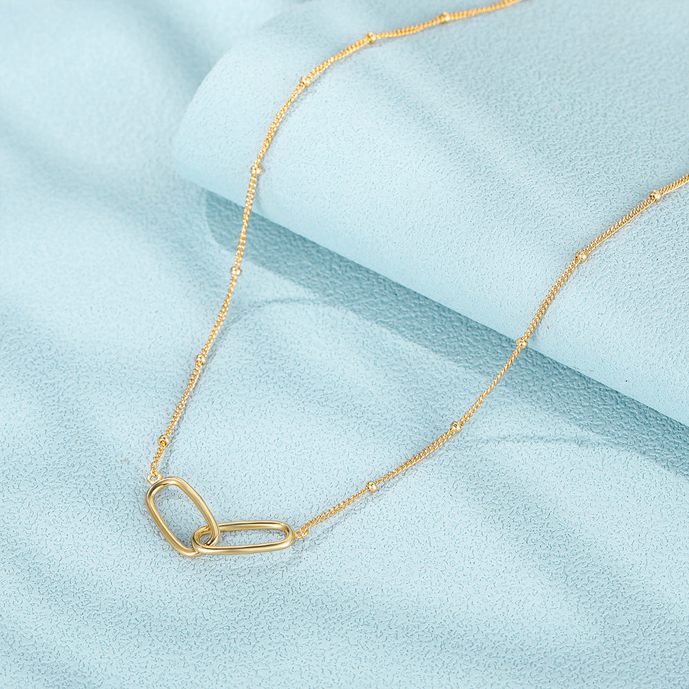 Forever Linked Necklace (Gold)