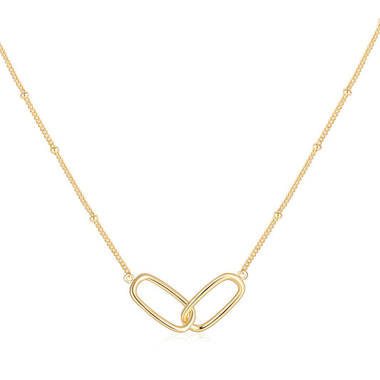 Forever Linked Necklace (Gold)