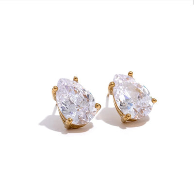 Zirconia Stud Earring